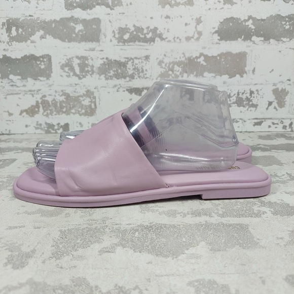 Cushionaire Shoes - NEW Cushionaire Tudor Purple Summer Slide Flat Sandals H568